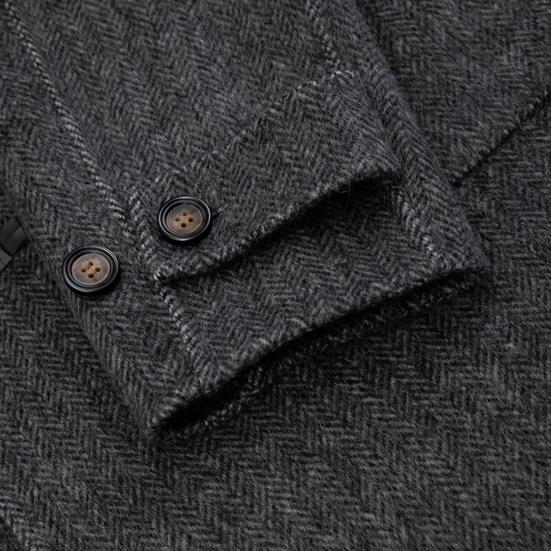 Women's 2025 Winter Sheep Wool Double-faced Hooded Toggle Coat