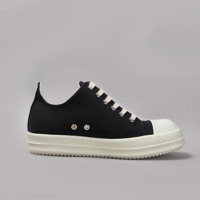 Markenschuhe aus Segeltuch für Herren, niedrige Sneakers für Damen, klassische Qualität, schwarze Schnürschuhe, Designer-Ow-en-Luxus, dicke Sohle, lässig, flache Schuhe