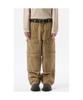 Keoseuuteommellou Beige Oxford Cotton Cargo Pants_Cwpam25392Bex