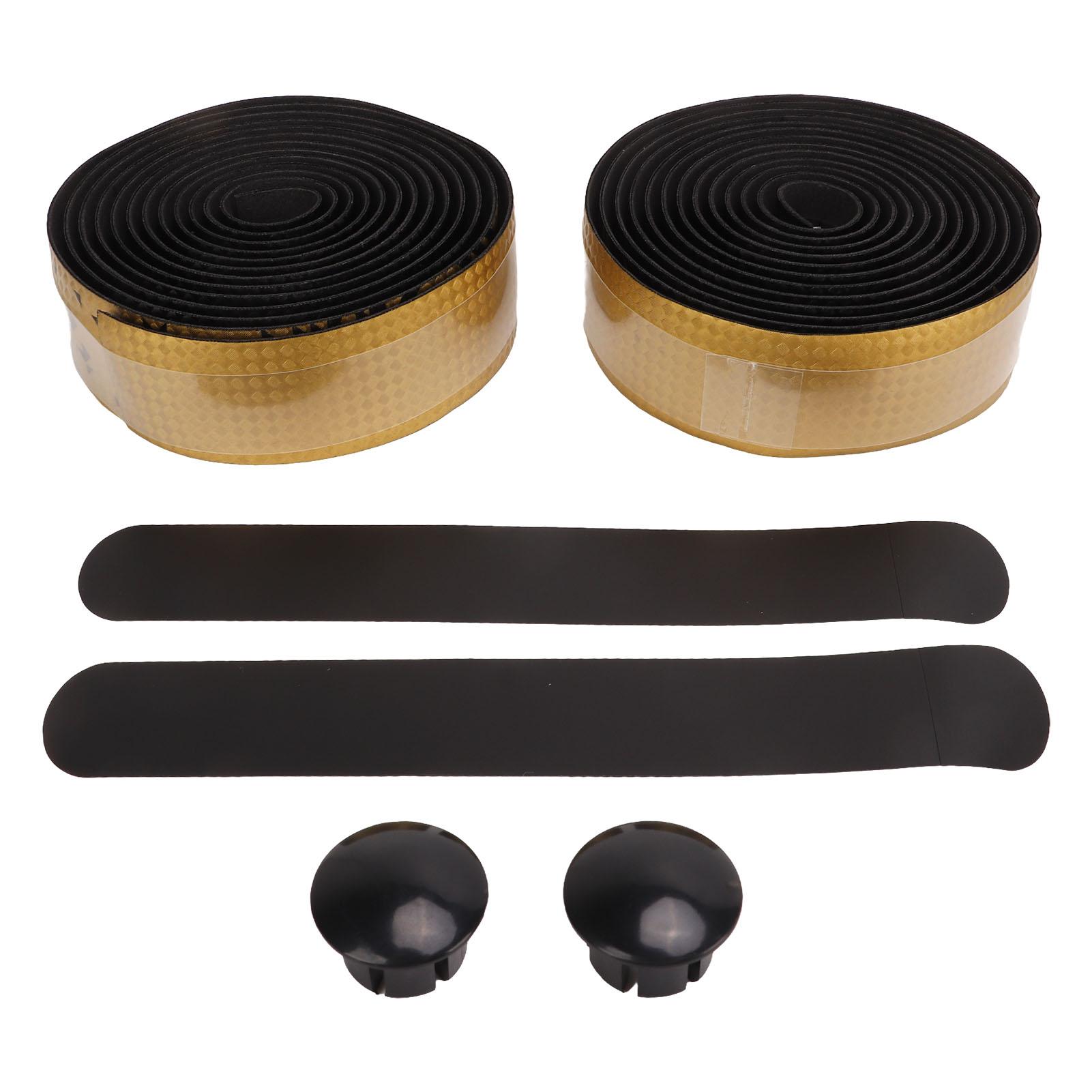 

Bar Tape Soft Bike Handlebar Carbon Pattern Shock Absorption Non Skid Strap Gradient