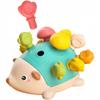Sensory Hedgehog Educational Montessori Removable Blocks Educational Spikes