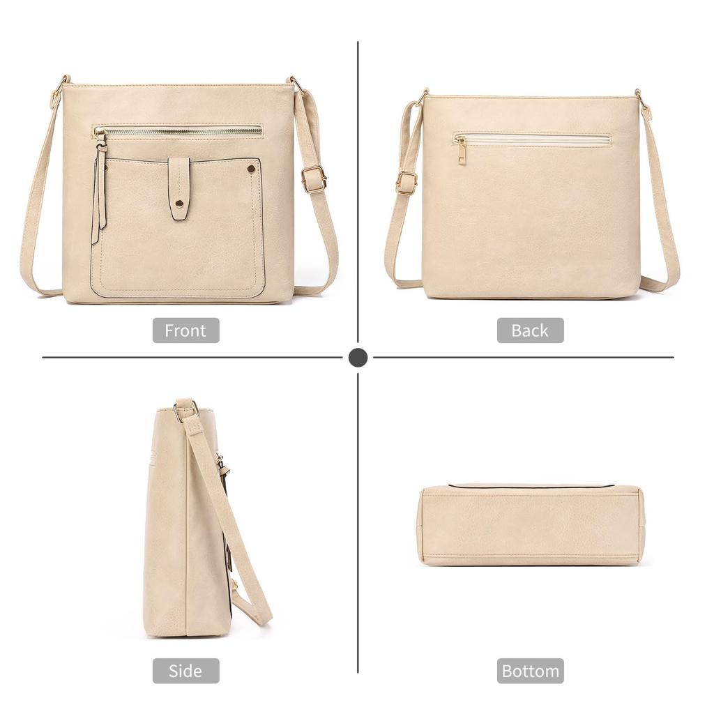 Shoulder Bag for Crossbody Large Adjustable Shoulder for Shoulder Pouch [LEEXTON] Women, Bag, Capacity, Bag, School, Work, Business, Stylish, Gift,