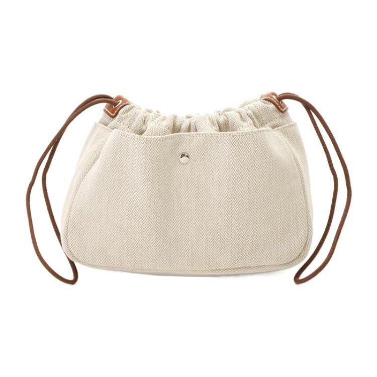 

Hermes Garden Party Fourbi 20 Canvas And Calfskin Garden Bag Women Handbag Beige H063912CKAA Box Included