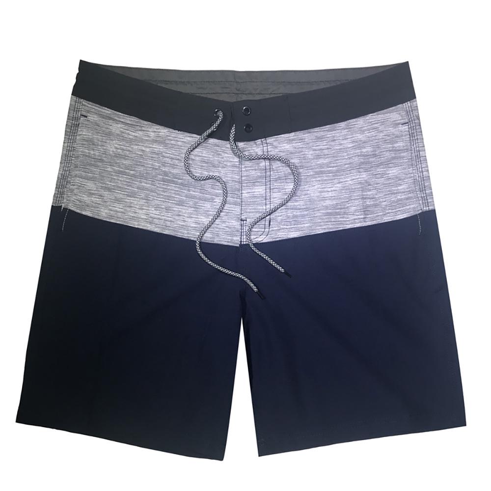 2023 New Elastic Quick-Dry Surfing Beach Shorts with Waterproof Light Board and Custom Logo Option