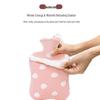 DUTRIEUX Cute Portable Flannel Hot Water Bottle