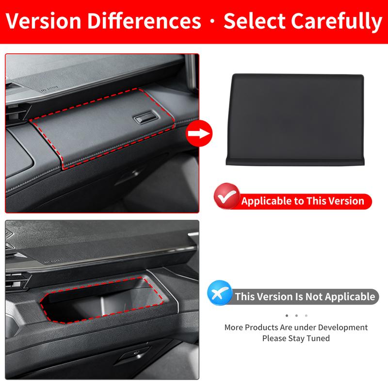 For Toyota Hilux 2026 Center Console Side Storage Tray Silicone Pad Anti Scratch Noise Reduction Interior Accessories