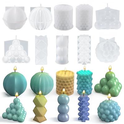 Multi-Stil Geometrische Blase Ball Silikon Kerze Form Sphärische Laterne Kristall Epoxidharz Seife Gips Schokolade Form Dekor