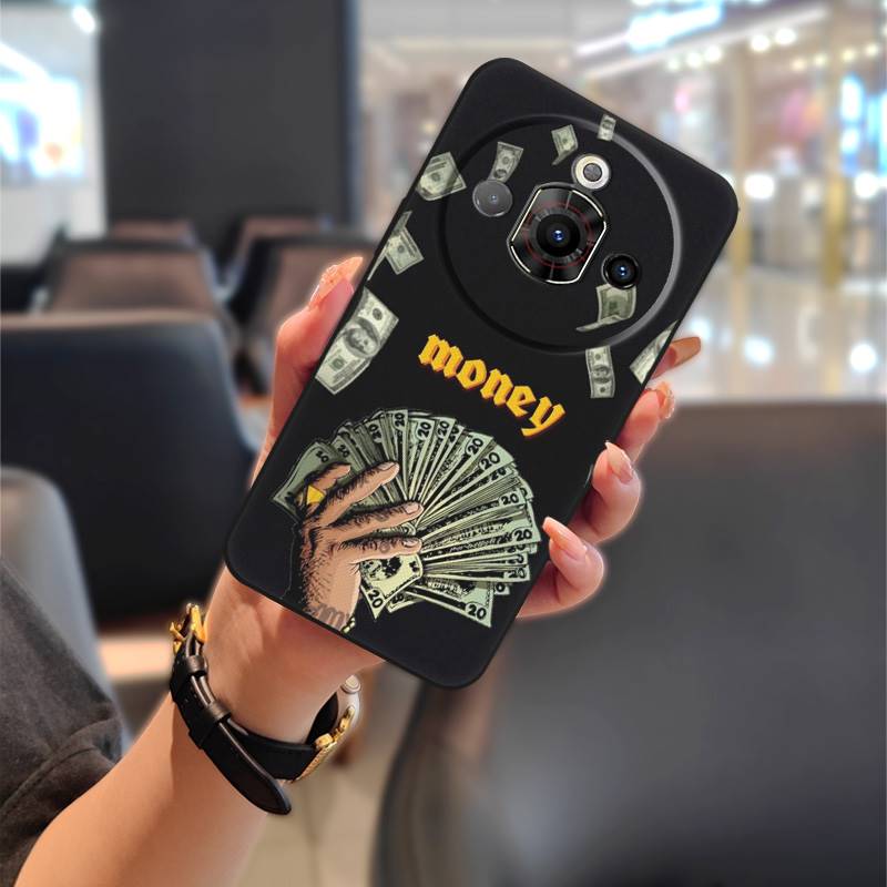 Shockproof Silicone Phone Case For ZTE Nubia Focus Pro 5G TPU Waterproof Graffiti Phone Pouch Anti-knock Full Wrap Cute