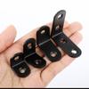 {QTG333} 10/20 Pcs Angle Bracket Stainless Steel Right Shelf Support Corner Bracket 90° Furniture L/I Shape Bracket