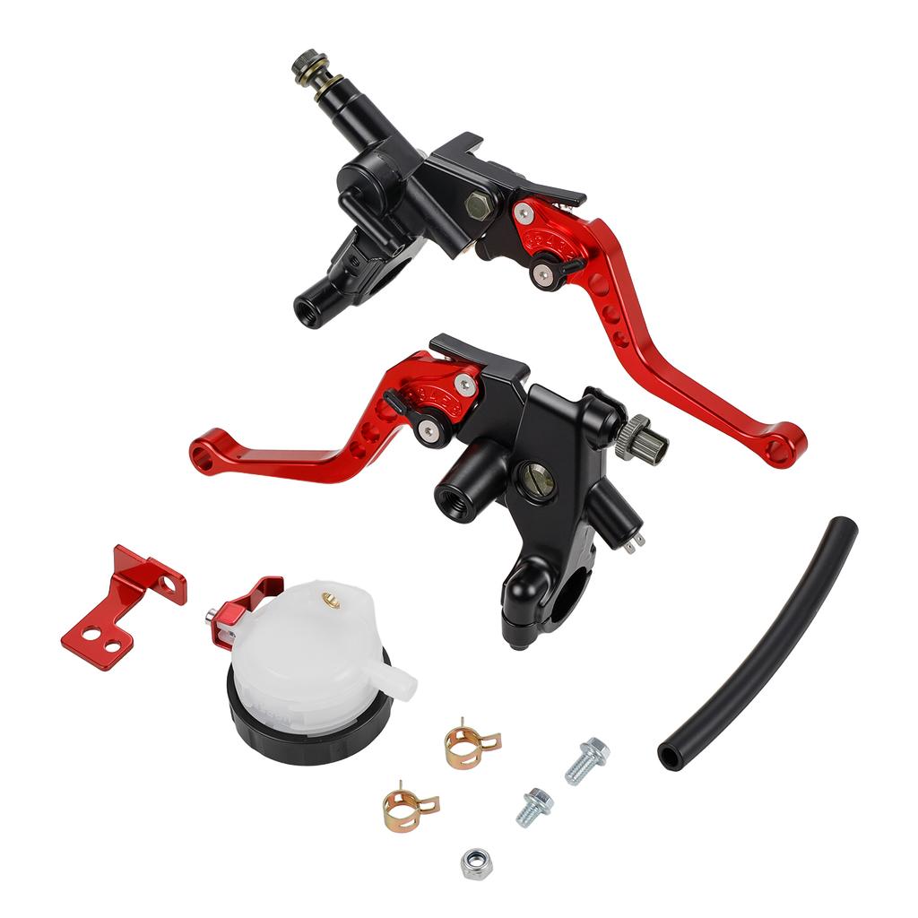 7/8" 22mm Universal Brake Clutch Pump Lever Set Hydraulic Master Cylinder For HONDA KTM YAMAHA CRF125 250 Ebike Motorcyle Parts