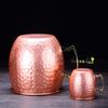 Obří 5L Kladívkovaný Moscow Mule Hrnec Mega Hrnec Moscow Mule Kbelík na led Hrnec Barové Nářadí Barové Potřeby