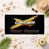 Can-Am (14) Custom Name Beach Towel Soft Towel Gift for Beach Pool Swimming Vacation