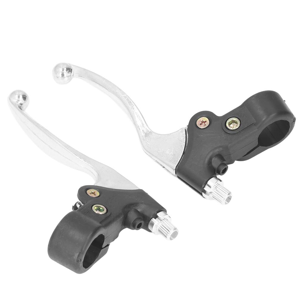 2pcs Brake Handle Lever 22mm Left Right Aluminium Alloy for 47cc 49cc Mini Pocket Dirt Bike ATV