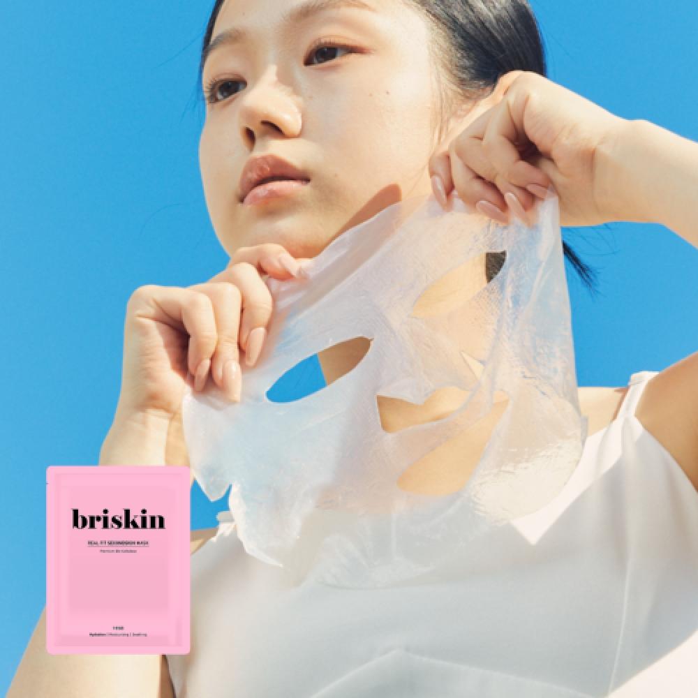 

BriSkin Real Fit Second Skin Biocellulose Mask Pack [moisture Concentrated] 10 Sheets NONE