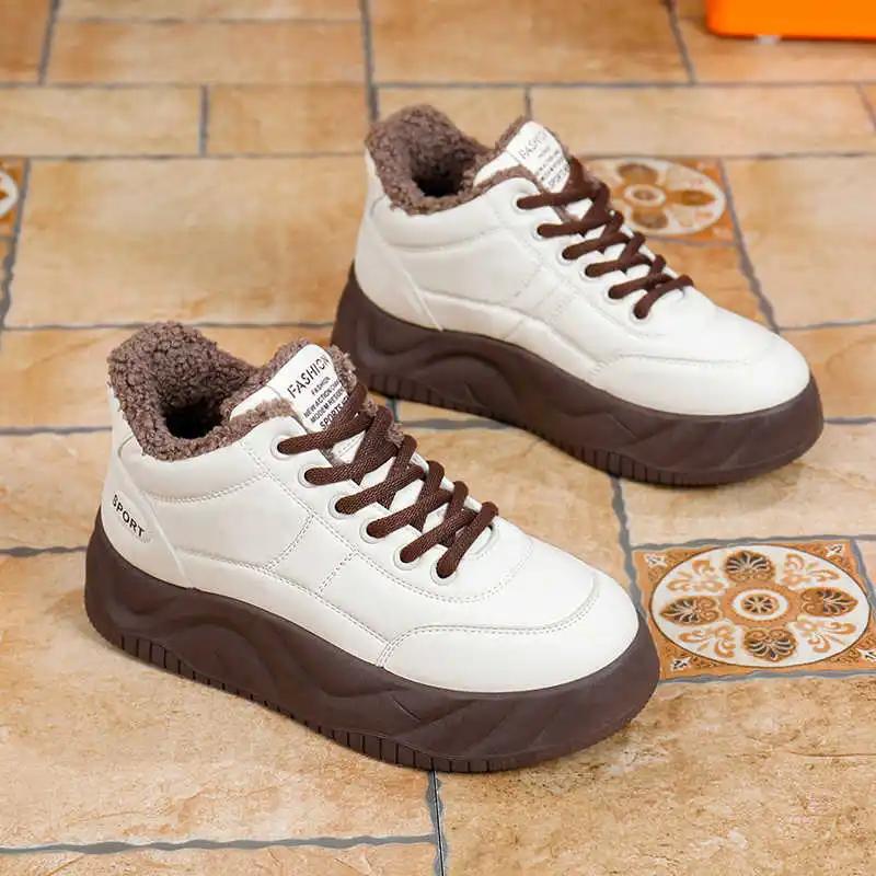 Fashion Round Foot Chunky Womens Boots Size 34 Shoes Size 40 Long Feet Shoes Sneakers Sports 2025 On Sale Authentic Styling Lux