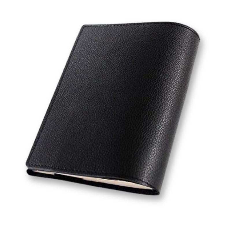 

Acacia Style Book Made in Genuine Leather Embossed Himeji with Genuine Leather Bookmark One Size Fits Paperbacks Adjustable Thickness Gift Box