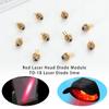 1/2/5/10pcs 5mw 650nm 2.2V High Power Diode Module Red Laser Head TO-18 Laser Diode Burning Infrared