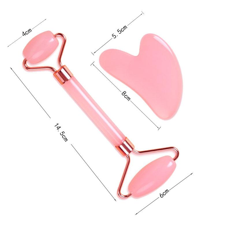 Gua Sha Scraper Board Spa Massager Beeswax Neck Roller Face Lift Up Wrinkle Remover Cervical Massage Scraping Tablets Scraper Set