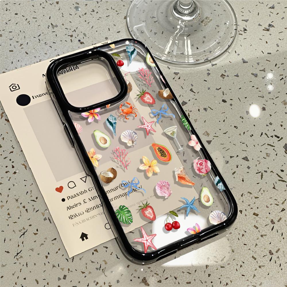 Acrylic Phone Case for iPhone 11 12 13 14 Pro 12 14 16 Pro Max for Samsung A16 A36 A56 S24 FE High-quality Painted Anti-fall Mobile Phone Case