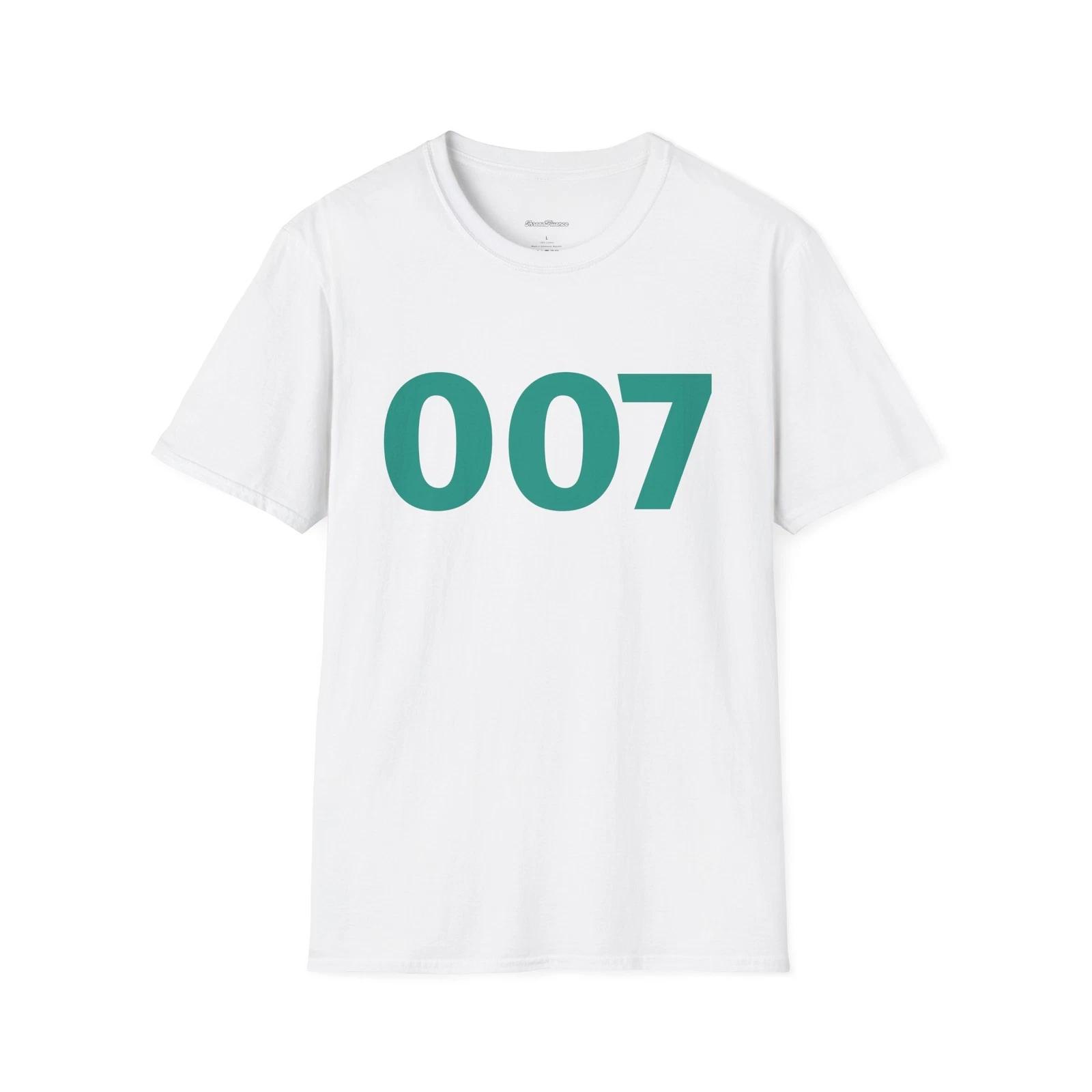 007 Player T-Shirt, Unisex Tee, Softstyle Top, Trendy T-Shirt 2XL
