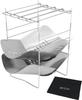 VASTLAND Solo Campfire Compact and with 3 Height and a Plate Pit, Lightweight, Trivets, Settings, Dual-Layer
