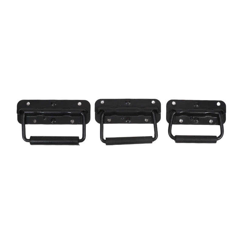 1PC Toolbox Spring Folding Handle Tool Creative Heavy Duty Chest Cabinet Surface Mounted Spring Loaded Handle