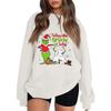 Women's Fashion Long-Sleeve Pullover Sweatshirt With Fun Christmas  Print