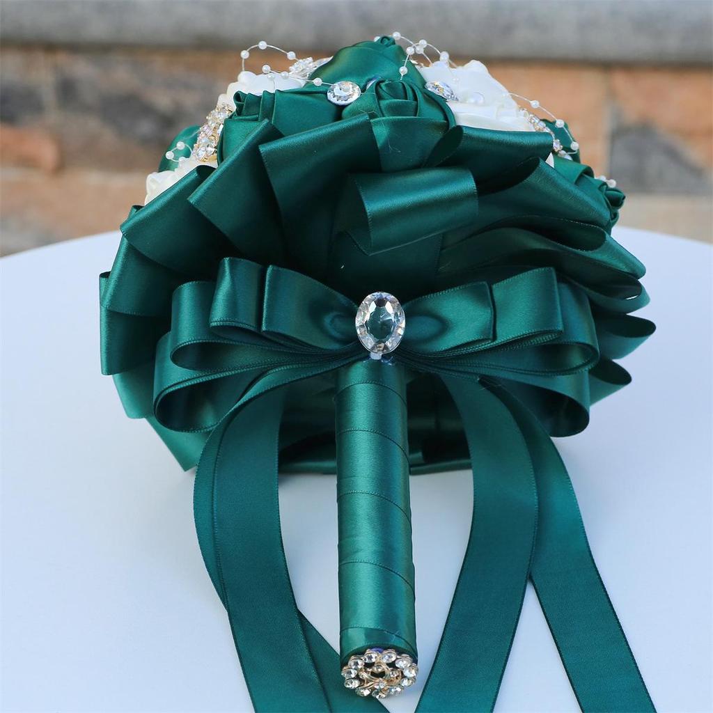 Korean-European Style Rhinestone Bridal Bouquet Wedding Gift