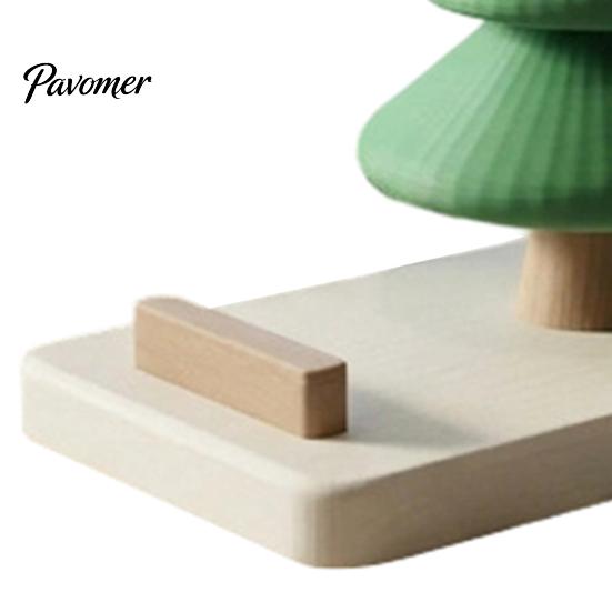 Christmas Desk Ornament Tree Phone Stand, 3D Printed Creative Holder for Cell Vertical Horizontal Stand Phone, Festive Holiday Desktop Decor