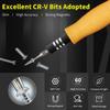 33 in 1 Precision screwdriver set Phillips Torx hexagonal flat head magnetic screwdriver tip for iPhone Ps4 Xbox watch camera