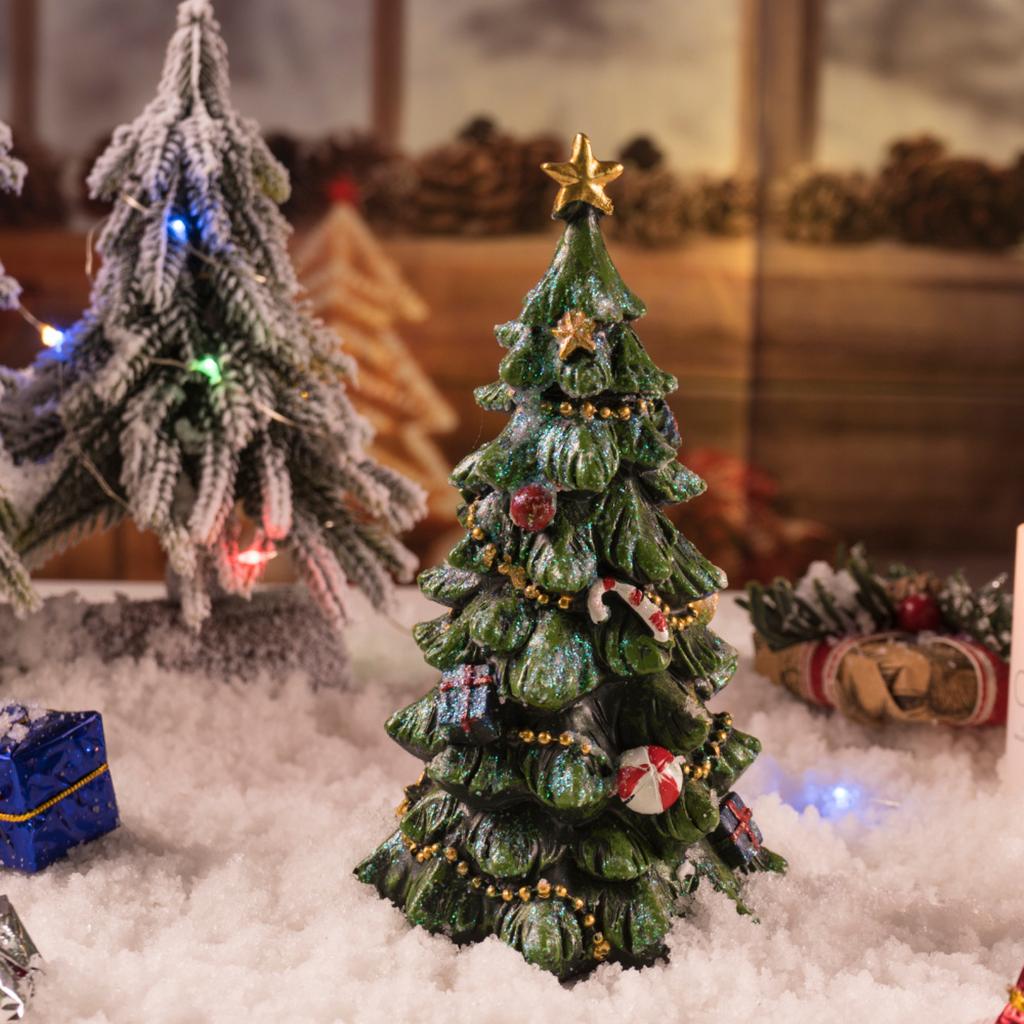 Christmas Tree Desktop Decor - Tabletop Holiday Tree With For Home And Party Decoration