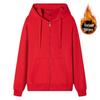 Men's 100% Cotton Hooded Zipper Cardigan Sweatshirt - 2025 Autumn/Winter Casual Loose Fit Jacket for Couples