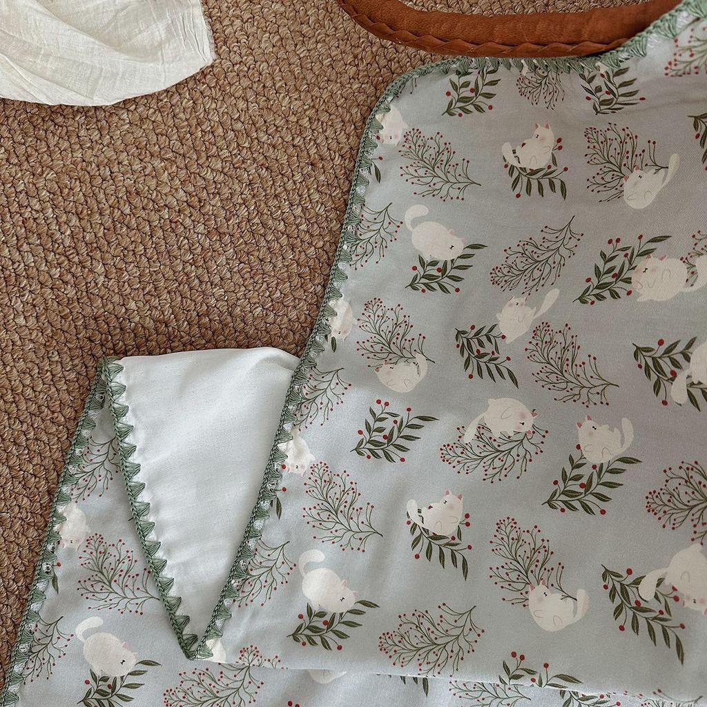 Summer Baby Bamboo 4-Layer Cool Quilt: Newborn Ice Silk Blanket for Naps & Air Conditioning.