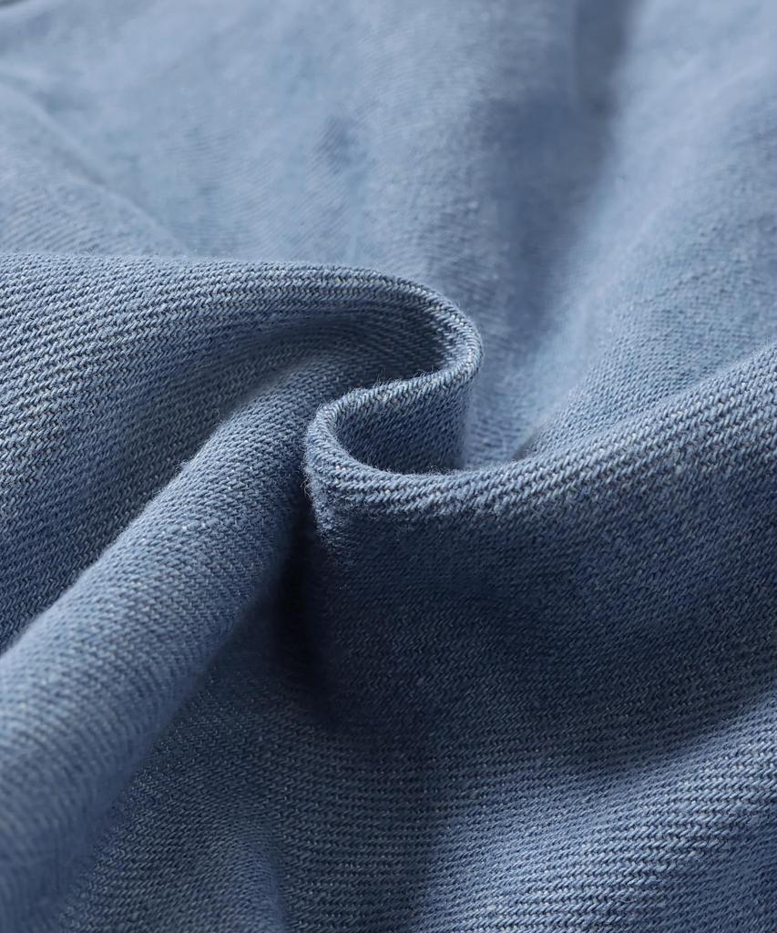 Cliff Mayer Denim Wrap Ljusblå 2-vägs Boa-fodrad Kjold, Dam, Stor,