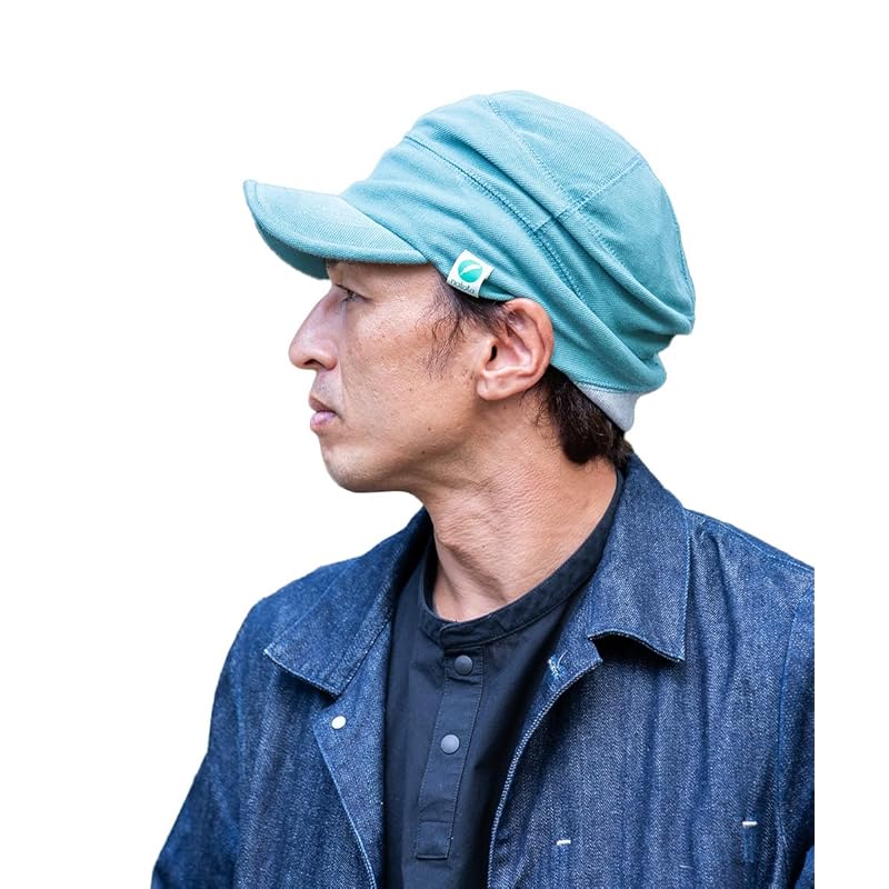 

[Nakota] hat work cap big size cap big size pique polo mesh breathable spring summer M size leaf