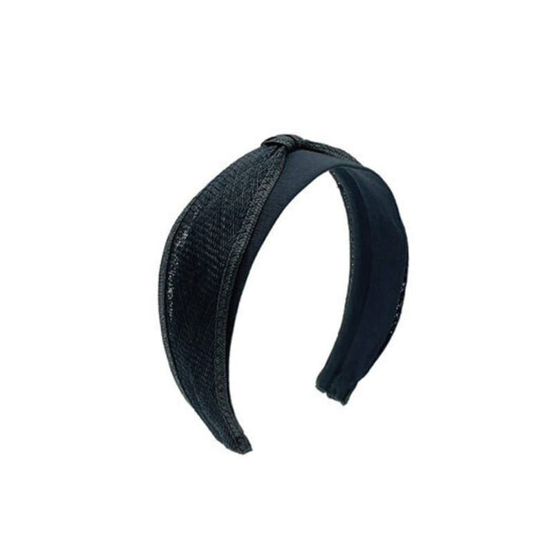 

SO`SALT Дженнифер Олетт Соломенный узел Повязка для волос JI2B112018 BLACK