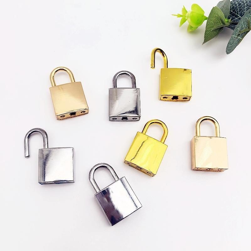 1Piece Metal Bag Lock Square Padlock Closure Clasp Buckle Luggage Lock Clasp Diy Bags Handbags Hardware Decorative Accessories