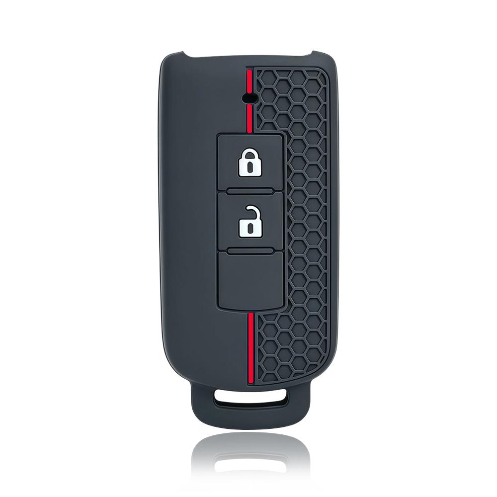 Silicone Car Key Case Cover For Mitsubishi Outlander Xpander Triton Asx Lancer Pajero Sport 3 G Eclipse Cross L200
