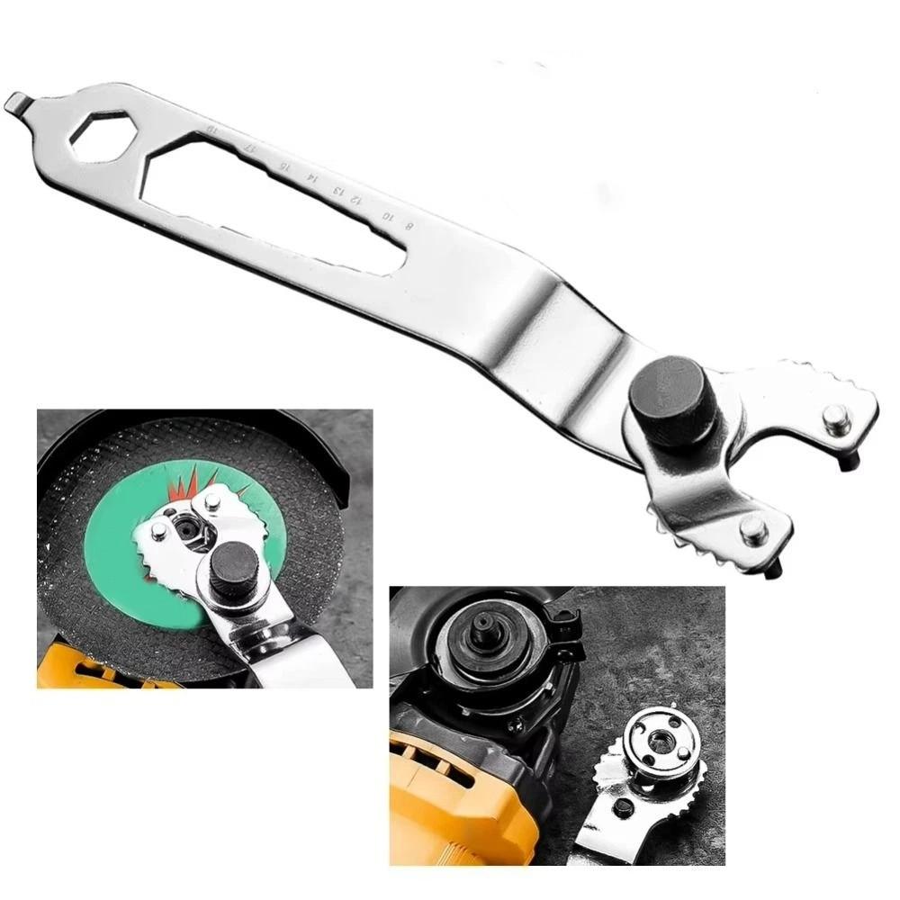 High Strength Angle Grinder Wrench Labor Saving Remove Repair Spanner  Disassembly Tool for Machine