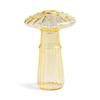 New Hydroponic Flower Bottle Transparent Glass Glass Vase Mushroom Aromatherapy Bottle Flower