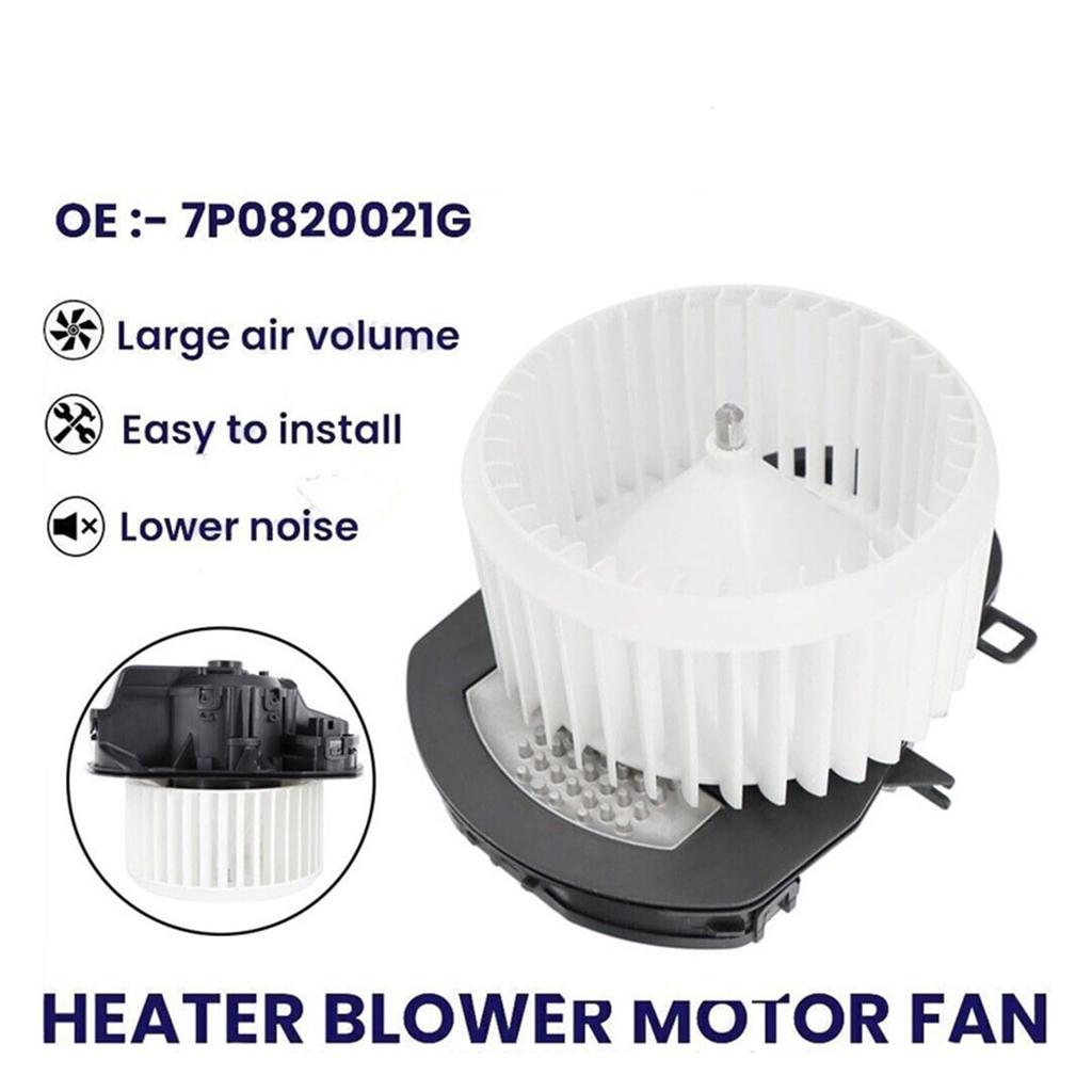 Heater Blower Motor Fan for Porsche Cayenne VW Touareg 2010-2022 7P0820021G RHD