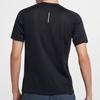 Nike Miler Running Top Quick-Dry Short Sleeve T-Shirt Men Tops Black AT3952-010