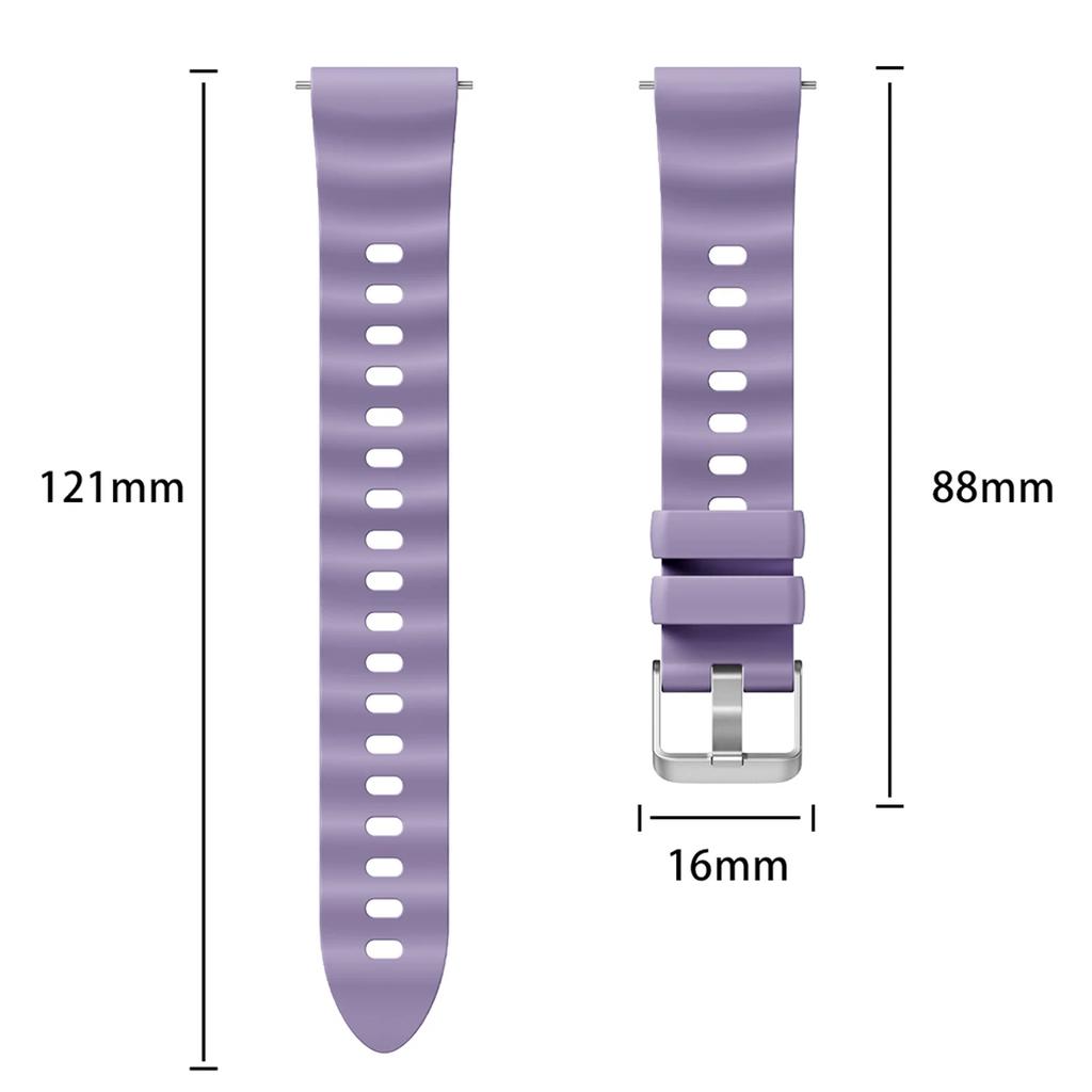 18mm Silicone Strap For Huawei Watch GT6 GT5 41mm Soft Sport WristBand for HUAWEI Watch GT4 41mm/GT5 Pro 42mm Watchband Bracelet