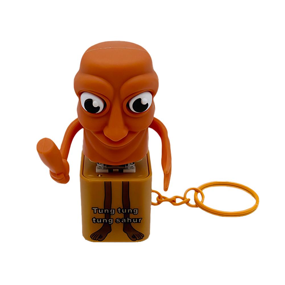 

Шаньхайцзин Фигурка Деревянная палочка Человек Акула Фигурка Тунтунгтунг Фигурка Модель Подвеска Издает звук Снимает стресс Подвеска Игрушка