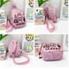 Whimsical Cartoon Kids' Shoulder Bag: Fashionable & Functional for School, Park & Trips