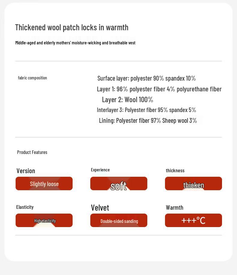 YUZHAOLIN Women's Thermal Fleece-Lined Vest