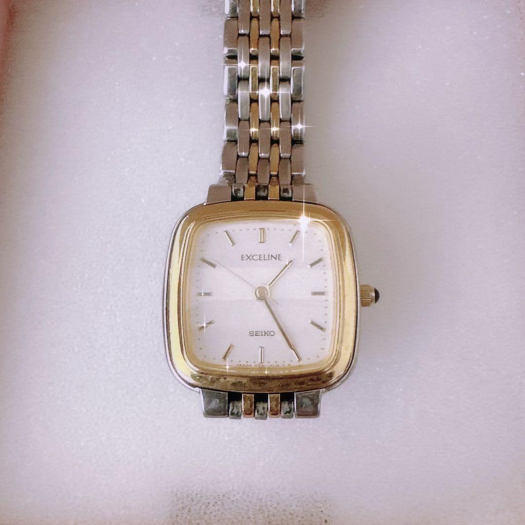 

[USED] Huge Price Drop! Rare! SEIKO EXCELINE Water Resist Watch