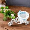 Holiday Offers Tricycle Bike Flower Basket Vase Stand Holder Wedding Parties House Decor