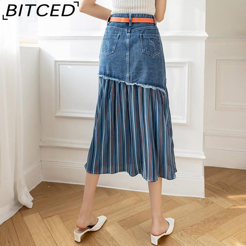 BITCED Dame Mote Casual Sommer Vår Skjørt