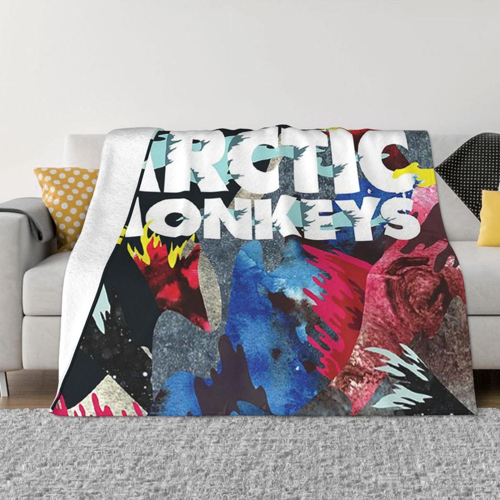 A-Alex Turner A-Arctics Monkeys Music Tour Blankets Soft Warm Flannel Throw Blanket Bedding for Bed Living room Picnic Home Sofa
